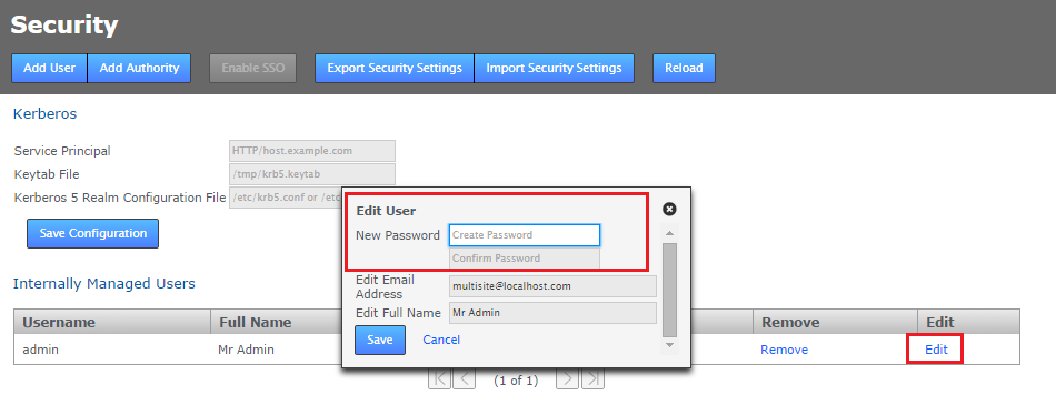 Password Change Form