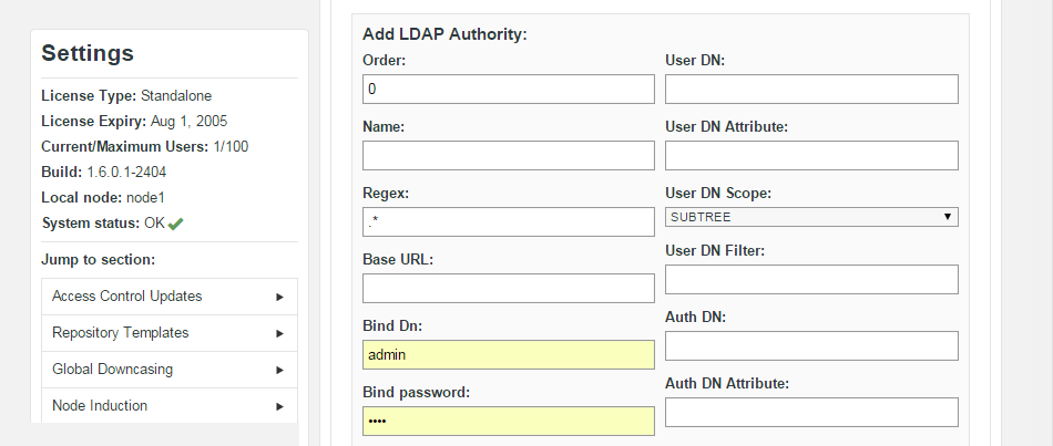 Connect to LDAP 2 LDAP 2