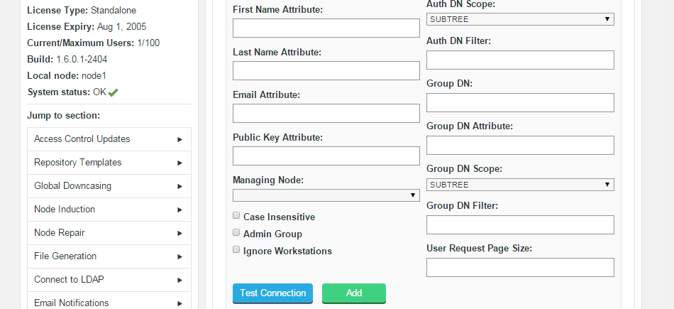 Connect to LDAP 3 LDAP 3