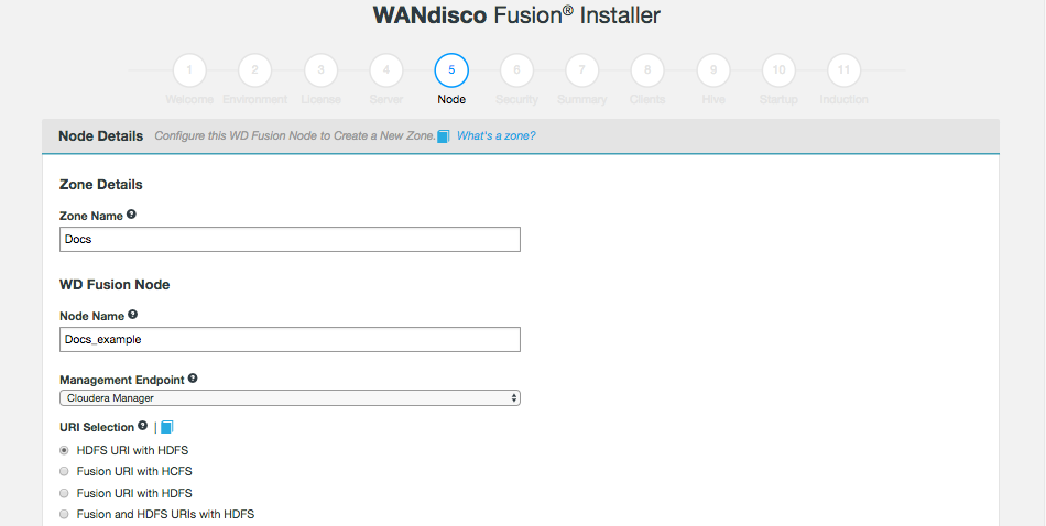 WD Fusion Deployment