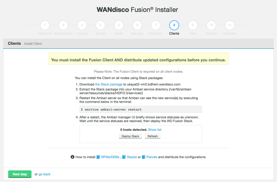 WD Fusion Deployment