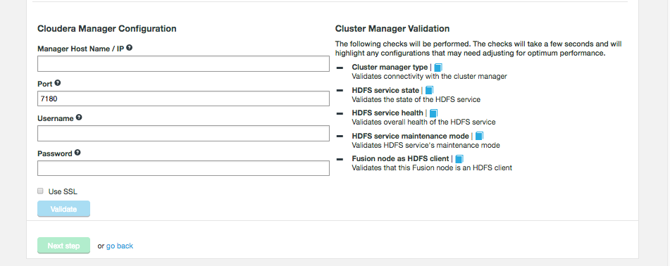 Manager Configuration
