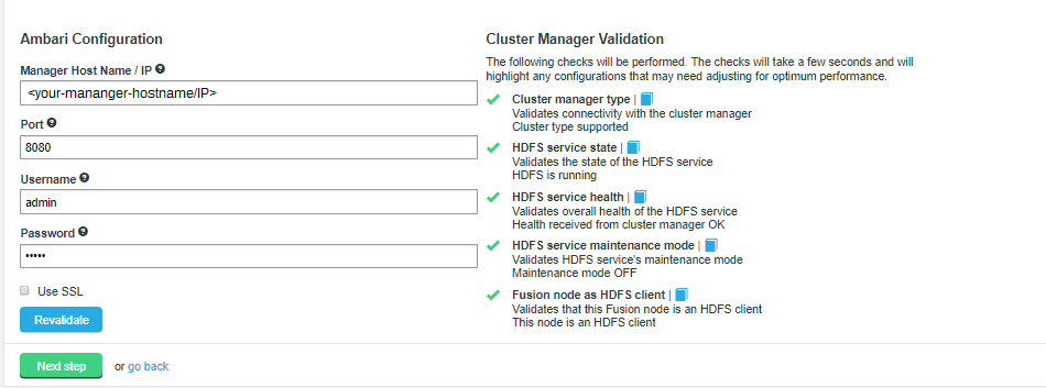 Manager Configuration