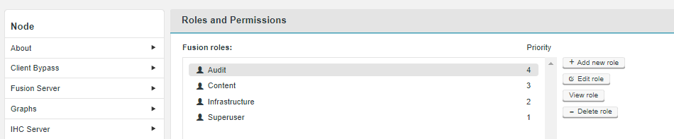 LDAP roles