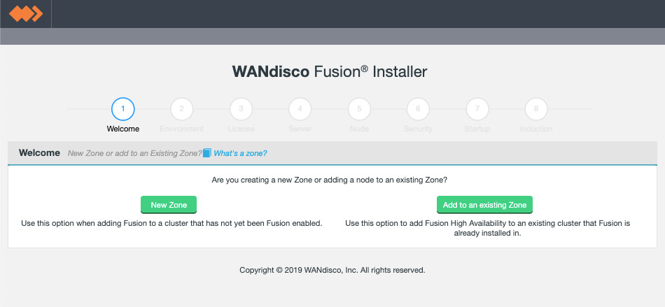 Installer start