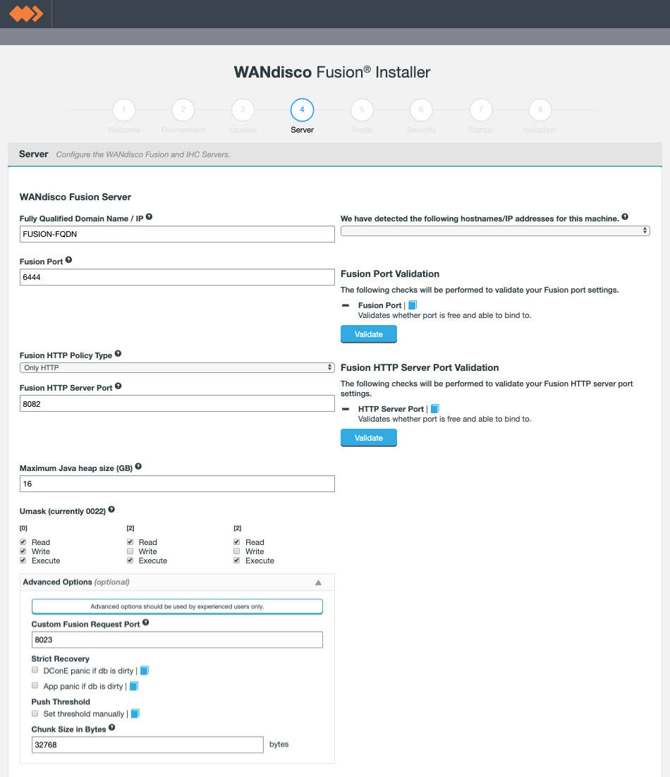 WANdisco Fusion Server