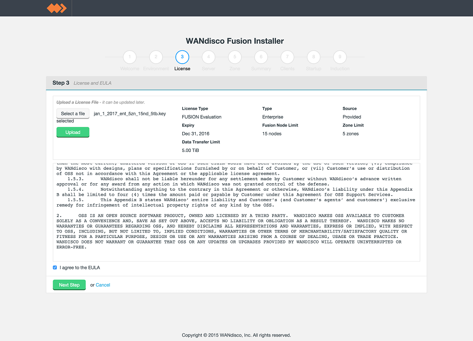 WD Fusion tree