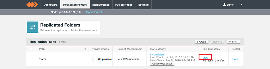 WD Fusion tree