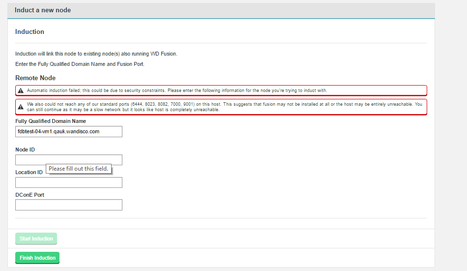 WD Fusion Deployment