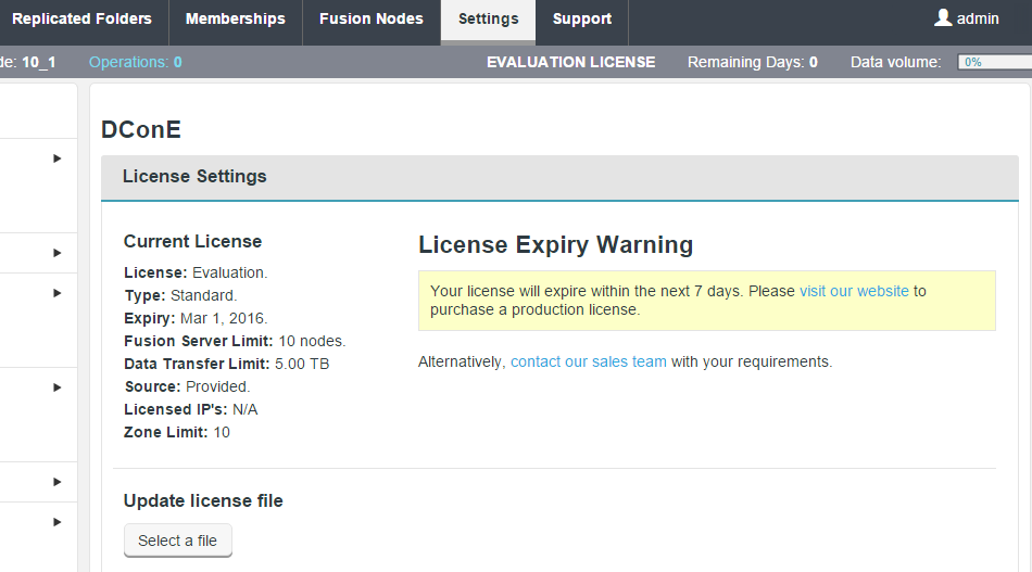 WD Fusion Deployment