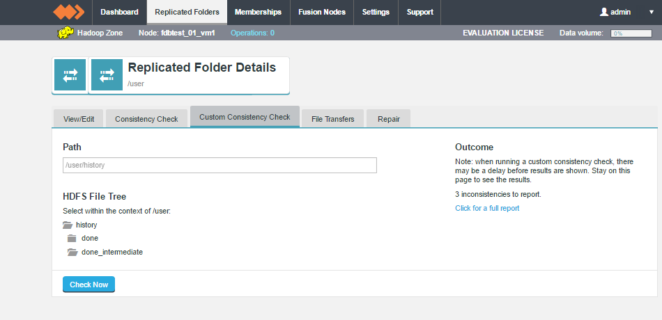 Replicated folder membership