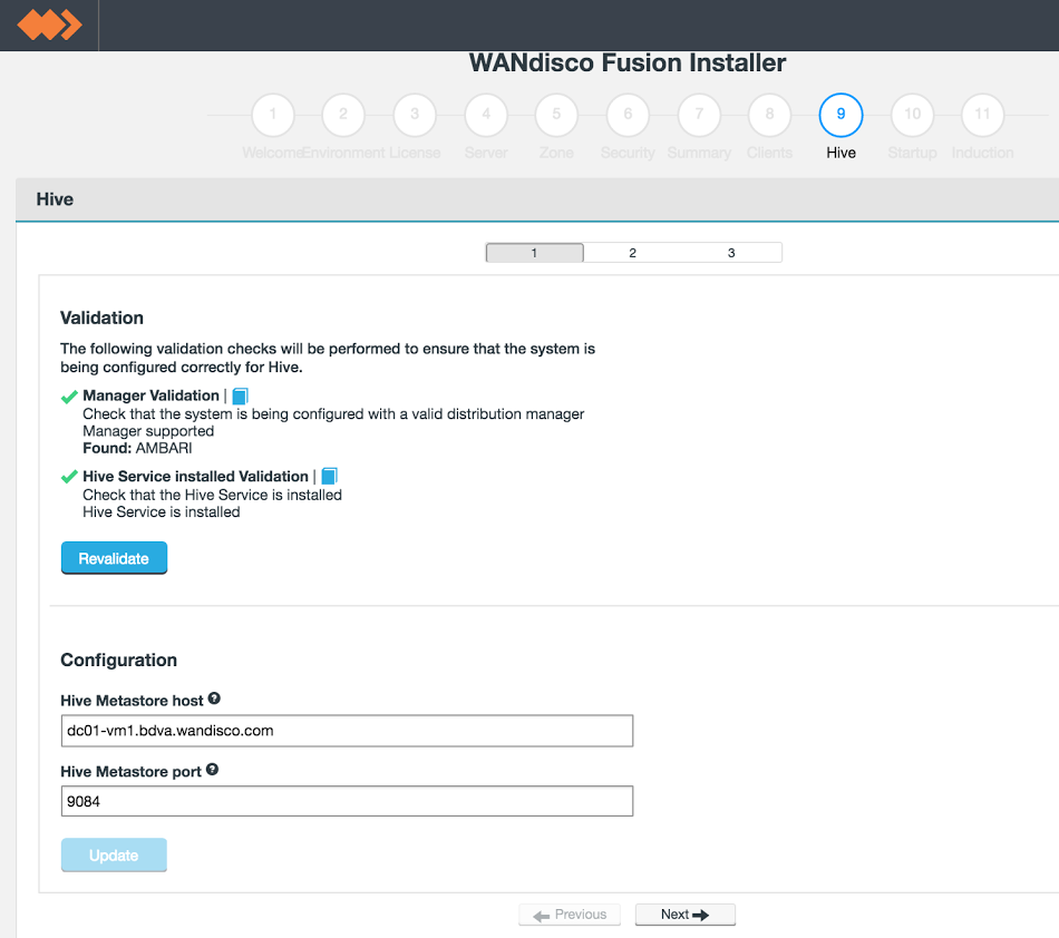 WD Fusion Deployment
