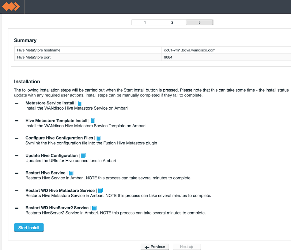 WD Fusion Deployment