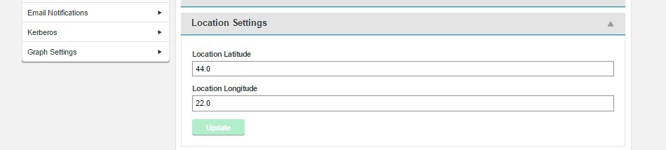 Server Settings