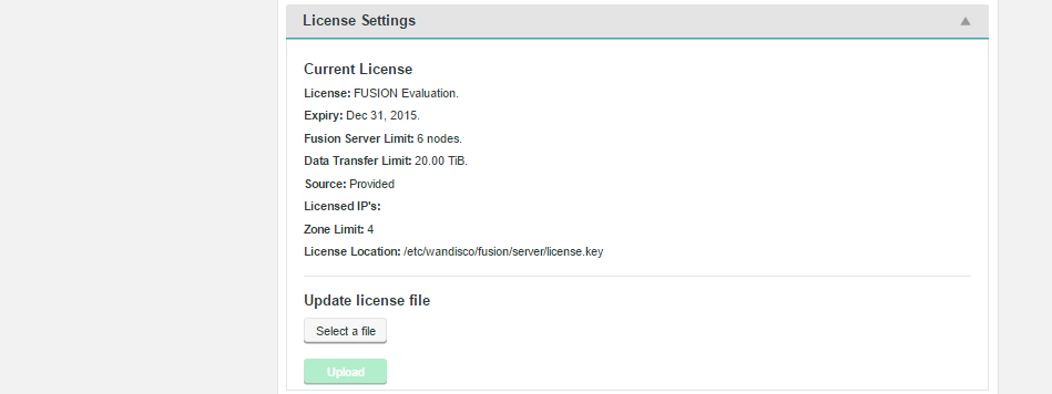 Server Settings