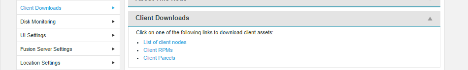 Client Downloads