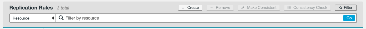 Replication rules - filter