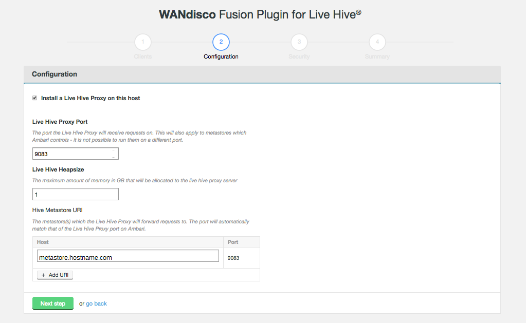Live Hive Plugin installation