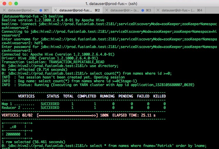 Live Hive validation