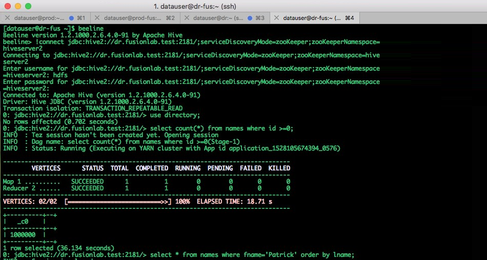 Live Hive validation
