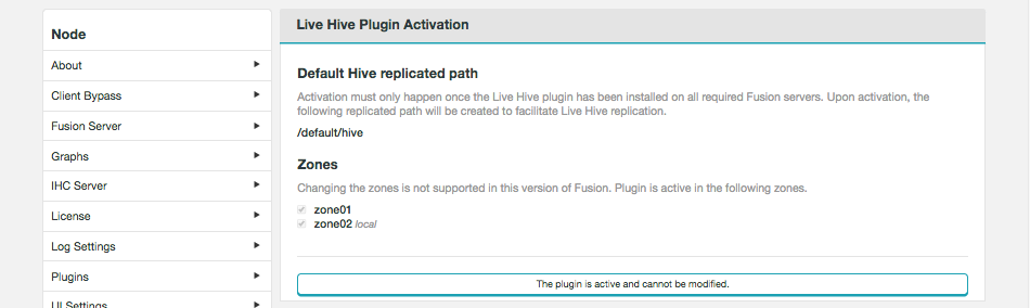 Live Hive Plugin installation