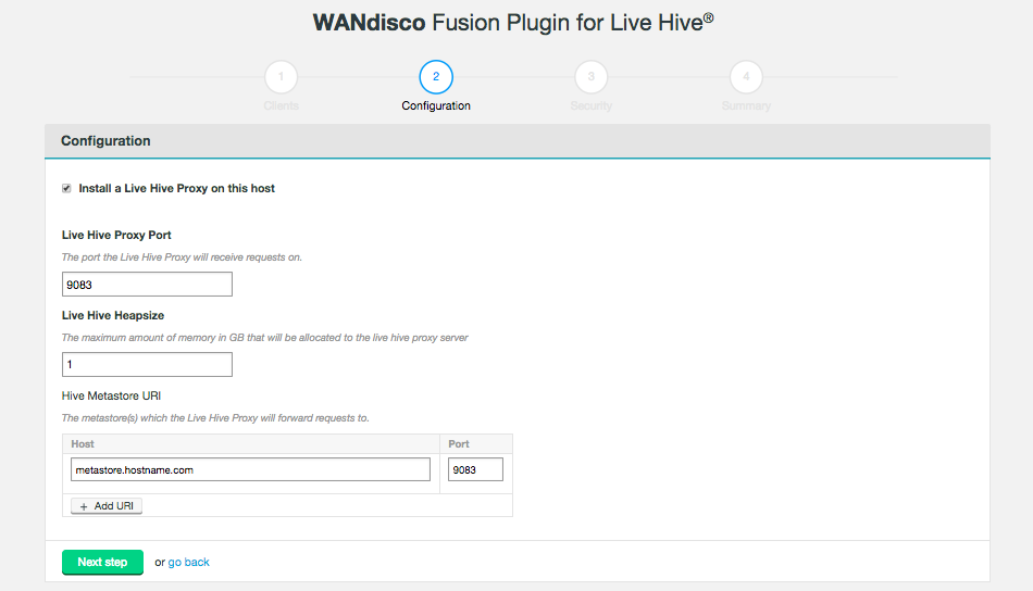 Live Hive Plugin installation