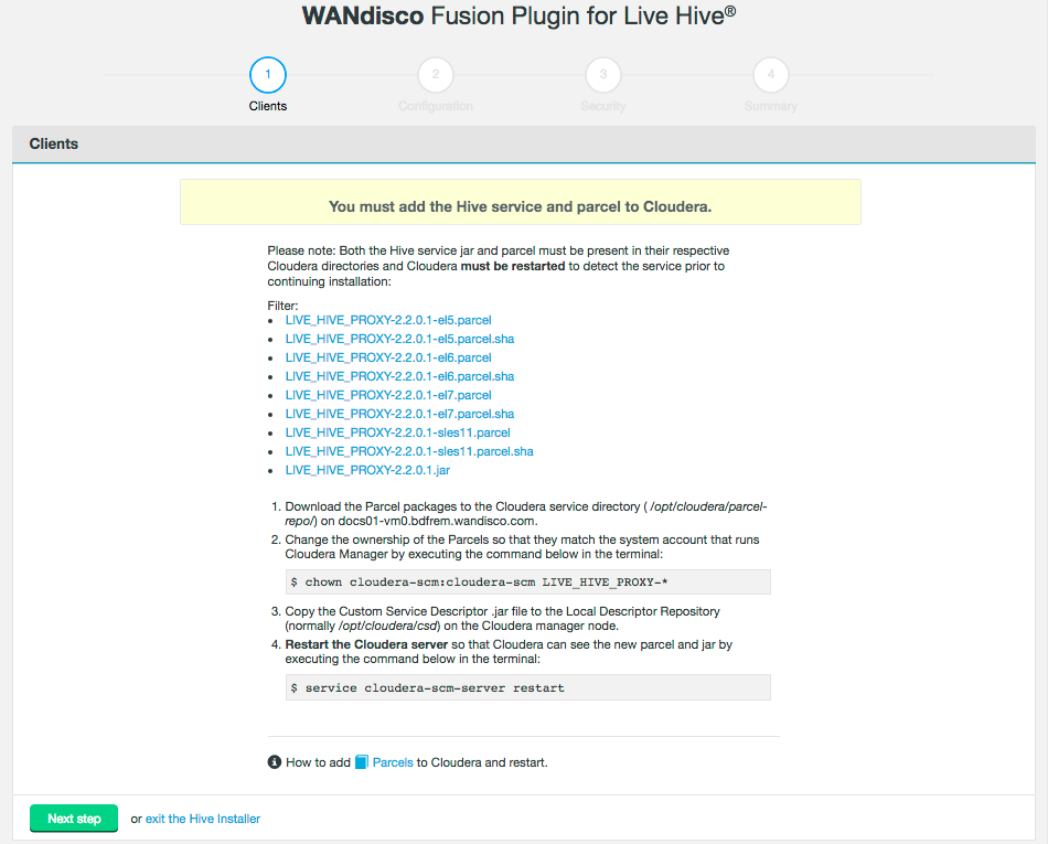 Live Hive Plugin Install
