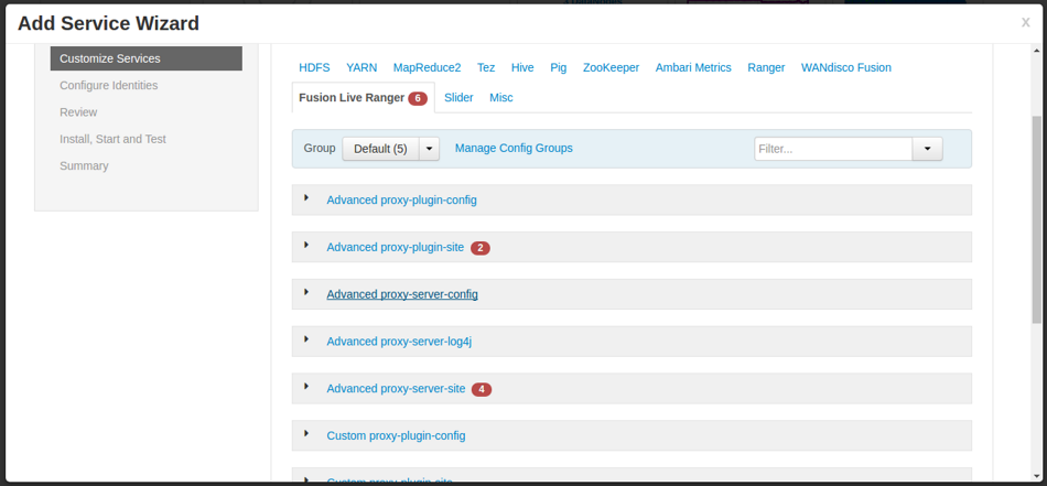 Customize Services