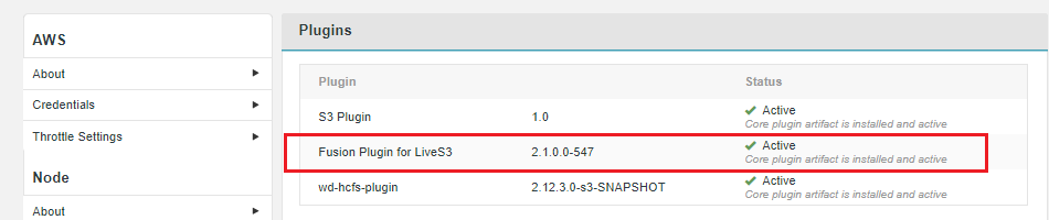 Live S3 Status