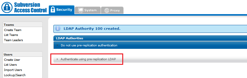 Admin Guide - Create lookuppass