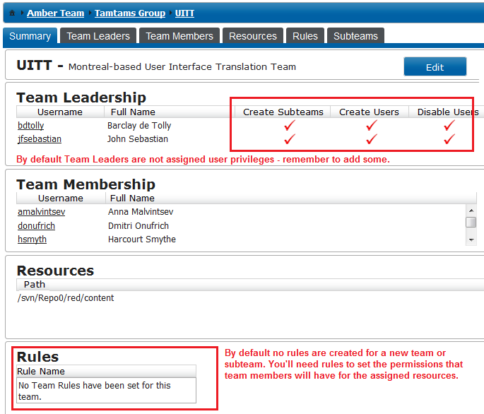 Admin Guide - Create Subteam 03