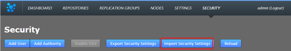 ** export settings **