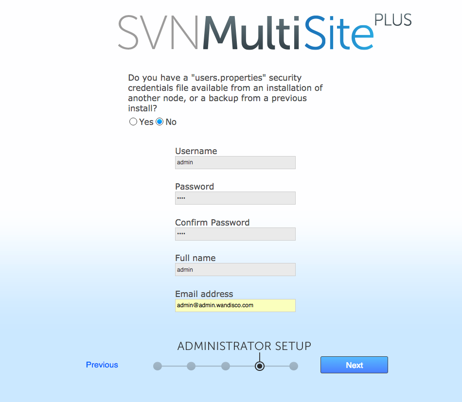 svnmsp firstnode