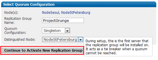 Emergency Reconfiguration of Quorum 5