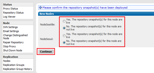 Create Replication Group 01