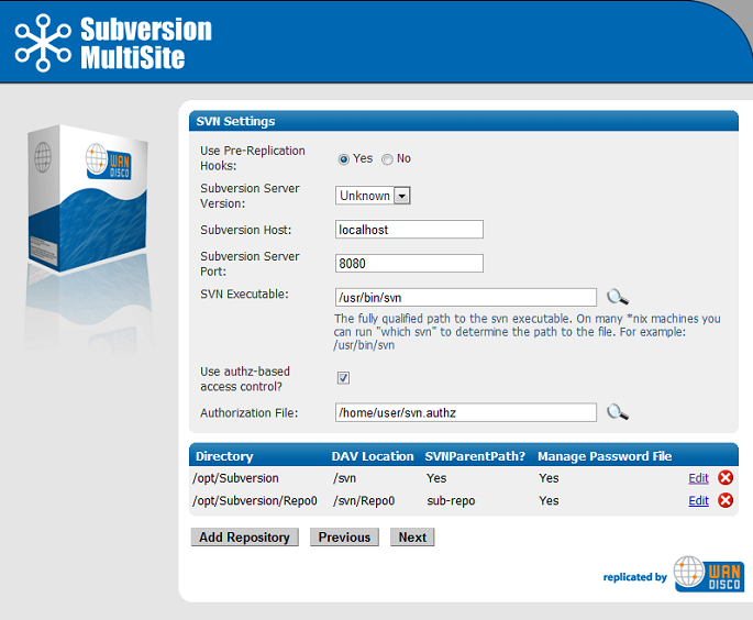 MultiSite setup 12