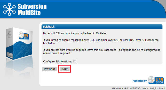 MultiSite setup 5.5