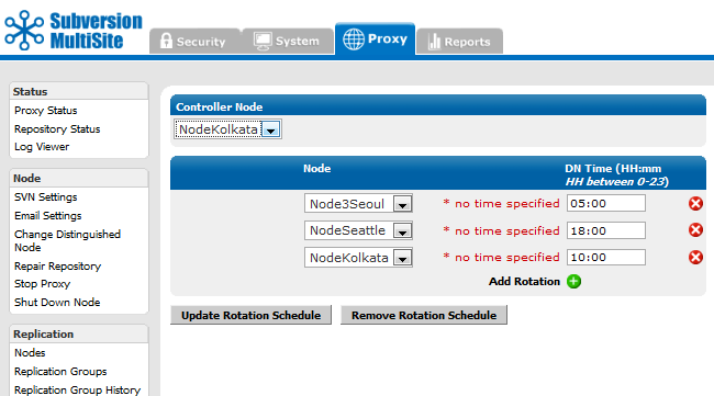 Admin Console - Change DN